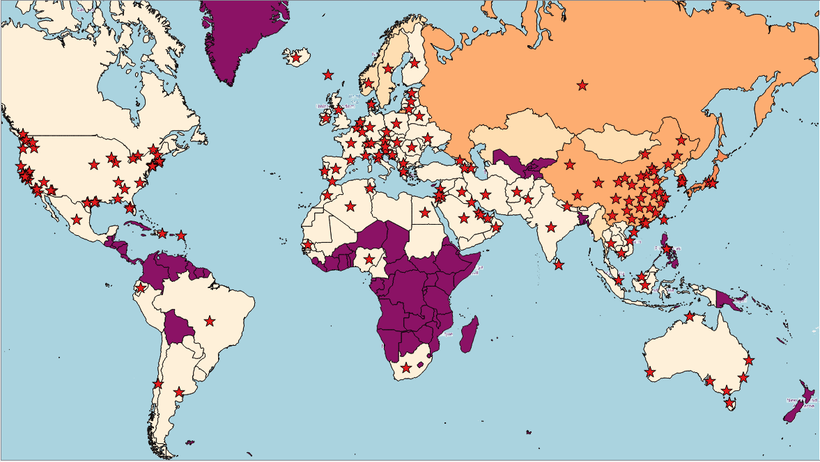 A simple geospatial analysis with QGIS and SAGA GIS to understand the